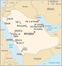 Central & Western 
Saudi Arabia