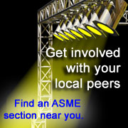 Get involved with your local peers- Find an ASME Section Near You