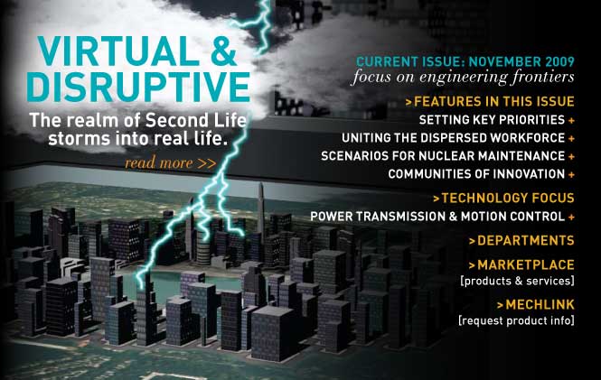 November 2009 Issue: Virtual and Disruptive