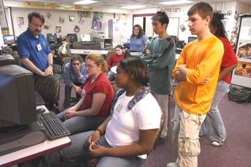 Growing a New Crop - 4-H Students take part in a technology conference 4