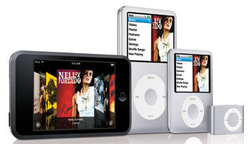 The New Point of View - Various models of Apple’s iPod