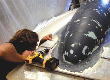 Pedaling Against the Tide - The best hull design turned out to be 16 feet long