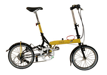 Origami Cycle - The Tikit, a foldable bicycle