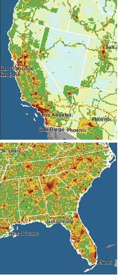 Tech Focus - Carbon emissions are greatest in urban and suburban areas and along interstate corridors
