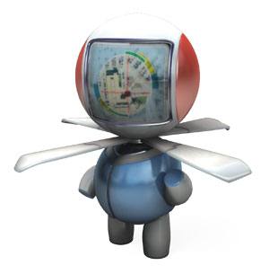 Moving On Their Own - A flying robot stars in a Microsoft video for young people interested in computer science