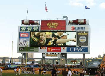 Computing: A digital scoreboard by Daktronics