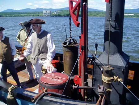 Genesis of the Steamboat - A working replica of Rumsey’s first boat