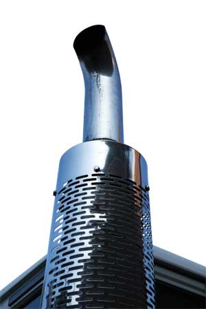 News & Notes - Truck exhaust pipe