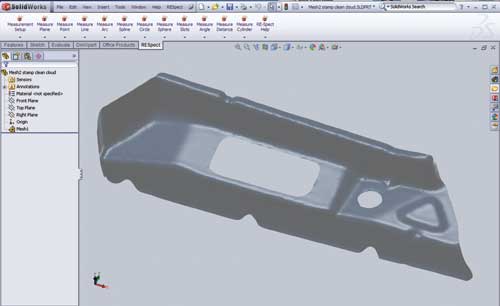 Outside In - Reverse engineering a part into a CAD package