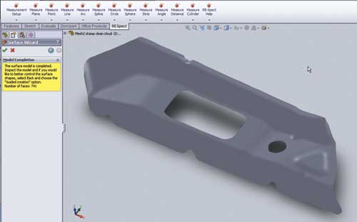 Outside In - Reverse engineering a part into a CAD package
