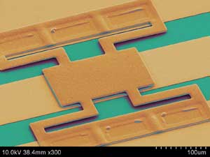 Down to the Atom - MEMS switch with a nickel membrane