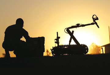 Input/Output - QinetiQ’s Talon robot is designed for dangerous duty