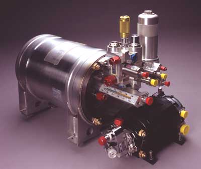When Every Gram Counts - Micropumps provide 5,000 psi of local hydraulic pressure