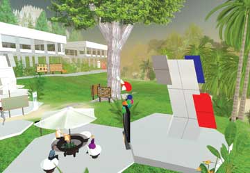 Computing - Second Life screen