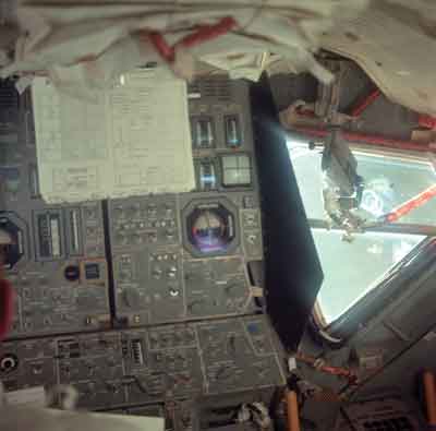 Apollo Mission - Lunar Module instrument panel