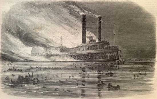 To Protect and Serve - More than 1,500 died in the Sultana boiler explosion