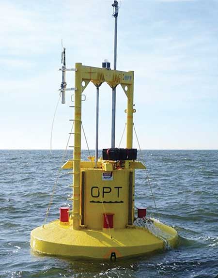 News and Notes - A wave-power generating buoy