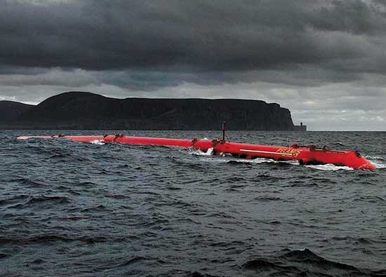 Renewable Sea Power - The Pelamis wave-power electricity generator