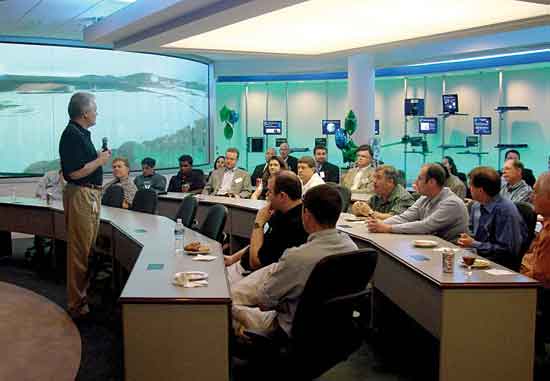 Building a Place – An IBM conference room