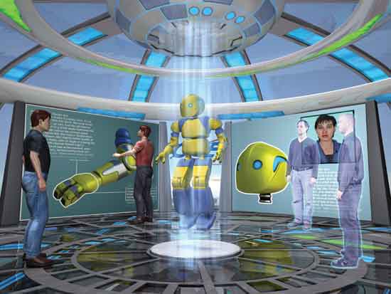 Disruption from the Virtual World – Lifelike avatars in a virtual world