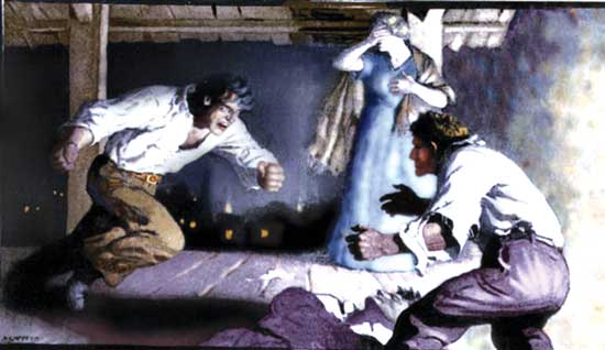 News and Notes - Wyeth fistfight scene