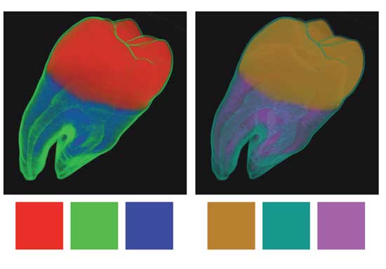 Tech Focus - A red-green-blue image vs. an energy-efficient image