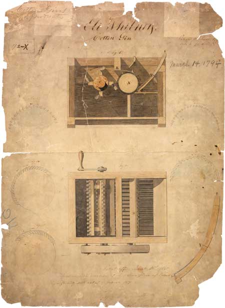 A Turn of the Crank - Patent for the cotton gin