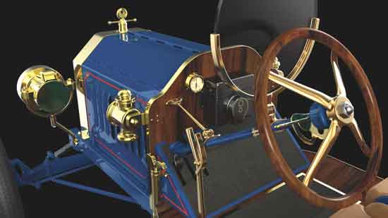 The Power of the Past - Gould’s 1913 Model T Speedster rendering