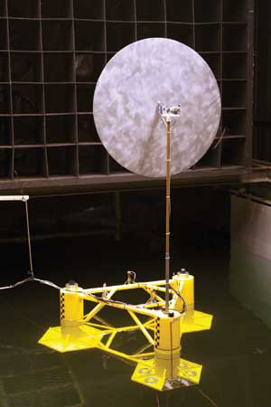 Floating Wind Turbines - Scale model floating wind turbine