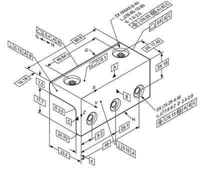 Digital Tolerance - Solid model illustration