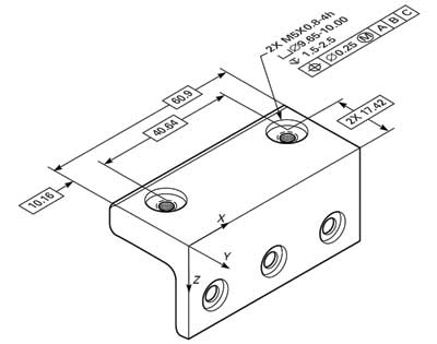 Digital Tolerance - Solid model illustration