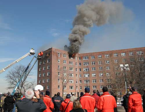 Wind, Fire & High-Rises - Governors Island firefighting tests
