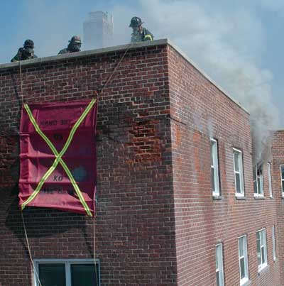 Wind, Fire & High-Rises - Wind control device cuts heat flux