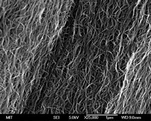 Carbon Super-Springs - Carbon nanotube test springs