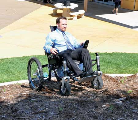 Input/Output - Brian Robinson takes the first test run at Cal Poly
