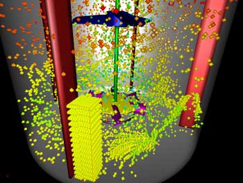 Virtual Reality Helps Convert Fluid Analysis Results into Solutions - Mixing Tank