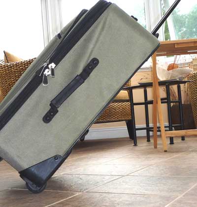 Why Didn't I Think Of That? - Tilt-and-roll luggage
