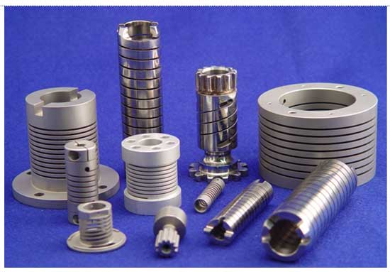 Which Spring to Choose - Some of the many machined spring attachments