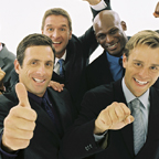 Group Giving Thumbs Up