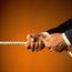 Pulling Phone Cord Hands Together