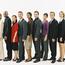 Large Group Of Professionals In A Line