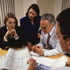 Men And Woman In Meeting