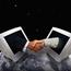 Handshake Through Computer Screens