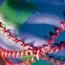 Telephone Cords Over Globe