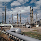 Pipeline Along The Ground