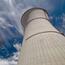 Looking Up At Nuclear Cooling Tower
