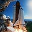 Space Shuttle At Lift Off