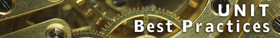 Unit Best Practices
