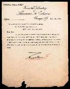 Thomas Edison's letter
