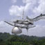 Arecibo Radiotelescope Against A Blue Sky